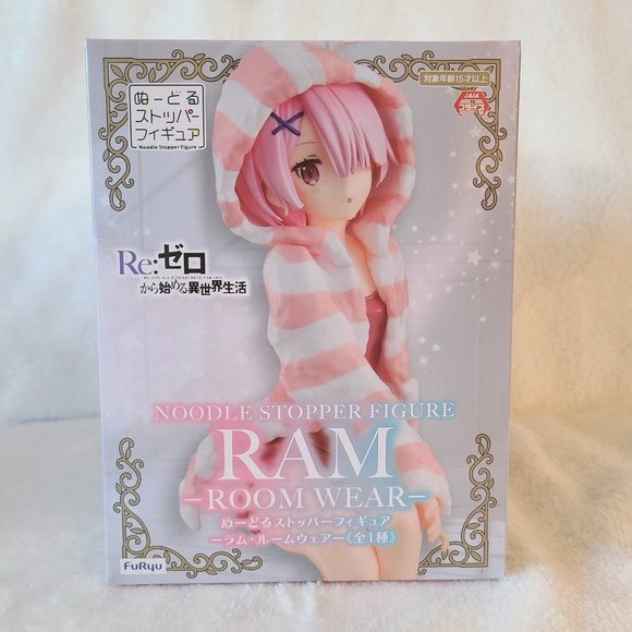 Re:Zero - Noodle Stopper Figure - Ram (Room Wear Ver.) - Picture 2 of 2